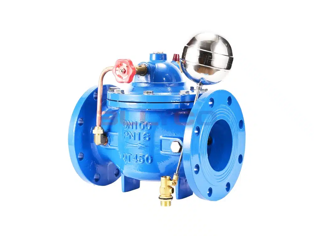 球墨铸铁遥控浮球阀 100X-16Q