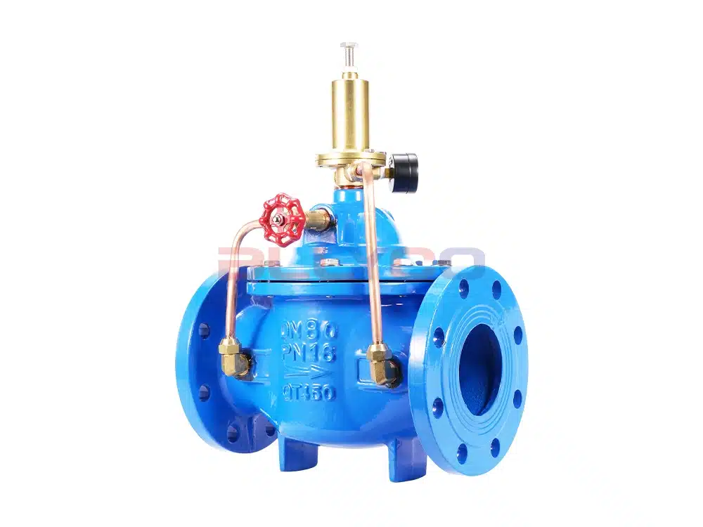 球墨铸铁持压泄压阀 500X-16Q