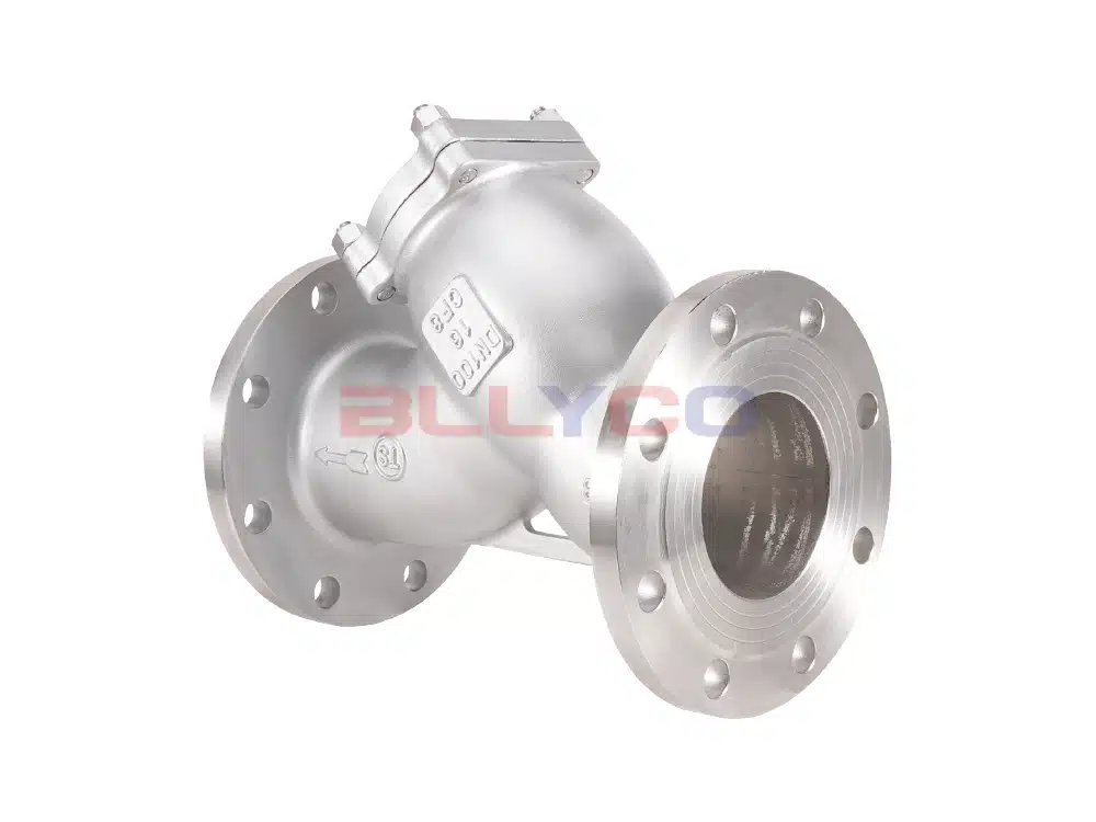 304不锈钢法兰Y型过滤器 GL41W-16P