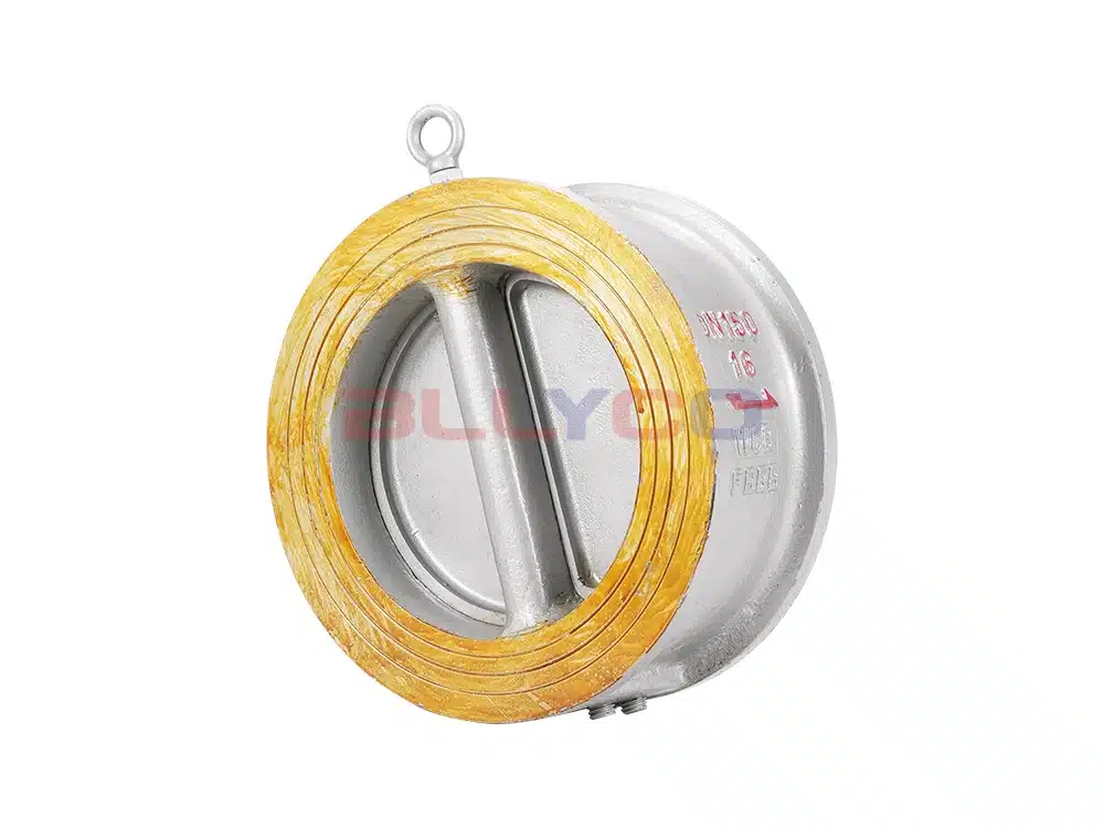 铸钢对夹双瓣式止回阀 H76H-16C