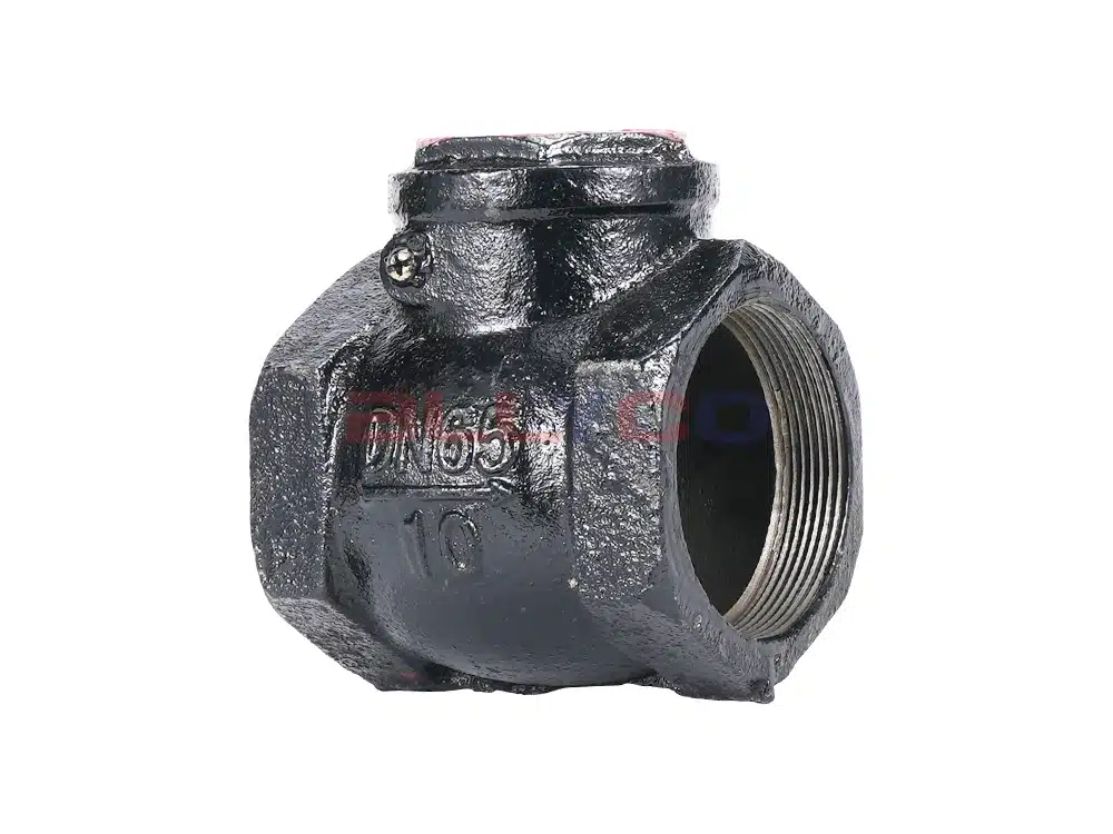 铸铁旋启式止回阀 H14T-16