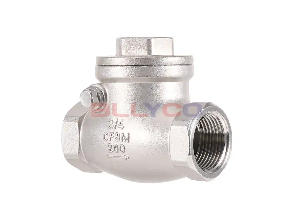 304不锈钢旋启式止回阀 H14W-16P