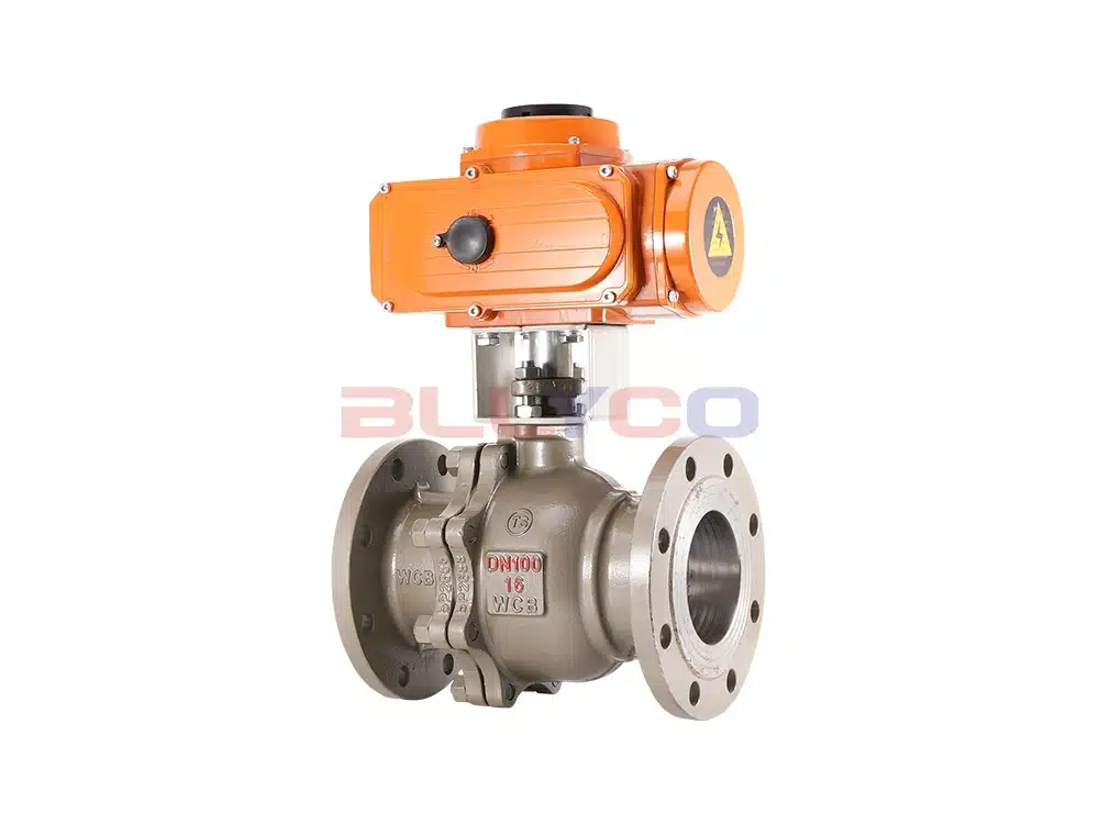 铸钢电动法兰球阀 Q941F-16C