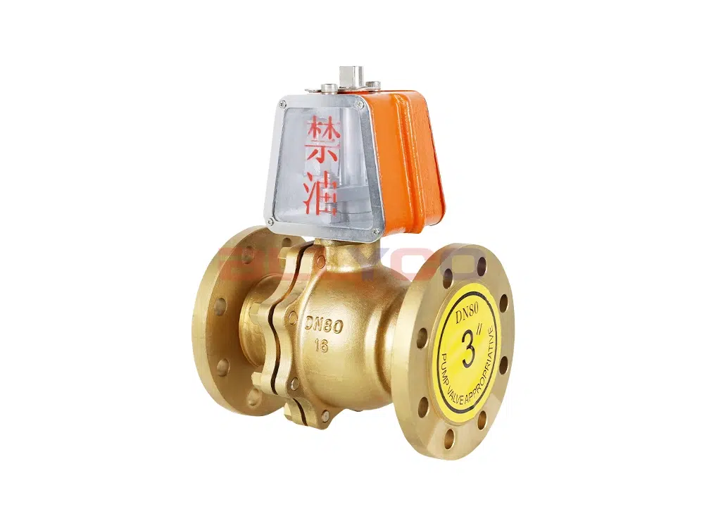 硅黄铜氧气专用球阀 QY41F-16T