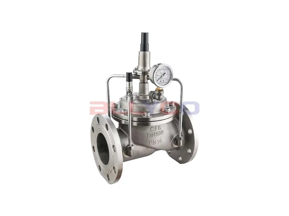 304不锈钢持压泄压阀 500X-16P