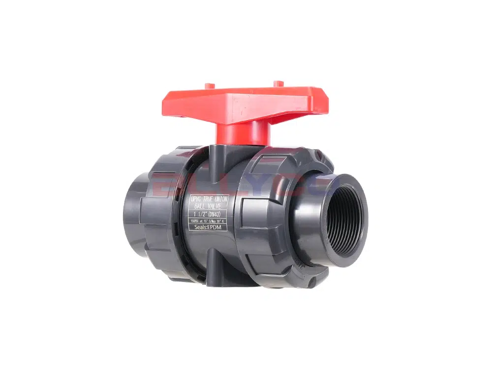 UPVC内螺纹双由令球阀 Q11F-10S