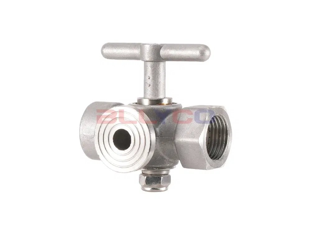 304不锈钢三通旋塞阀 X14F-16P