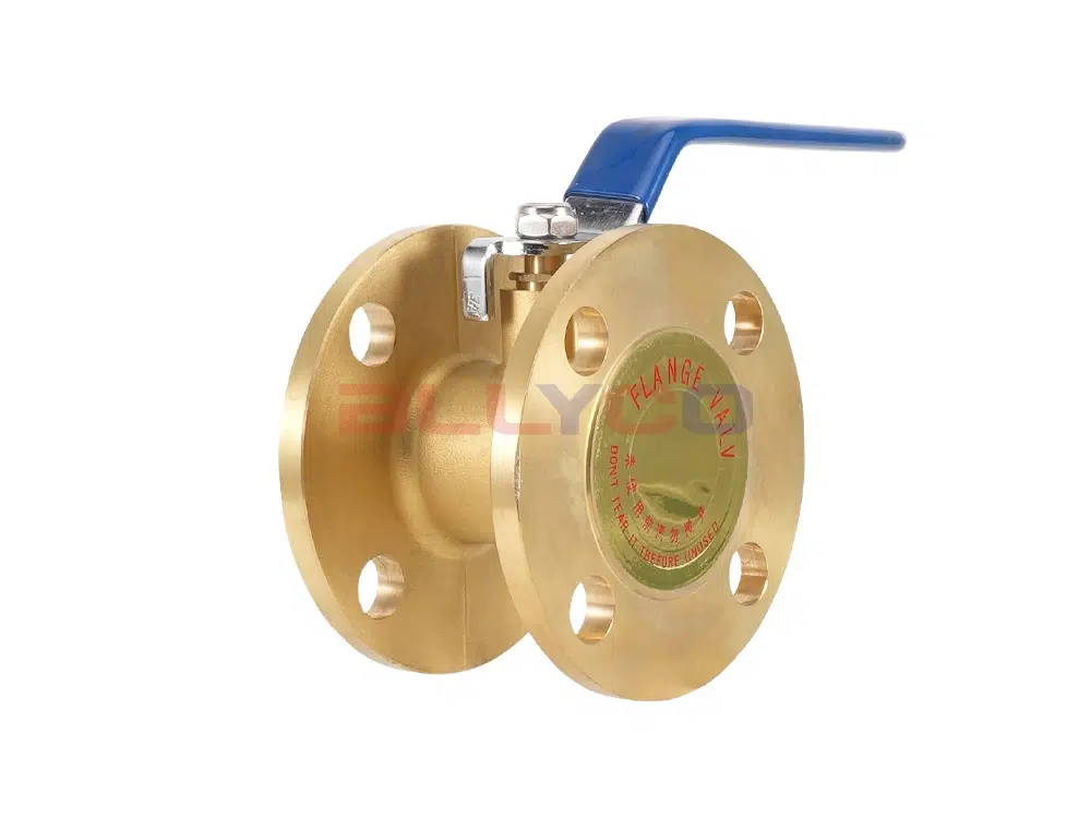黄铜一体式法兰球阀 Q41F-16T