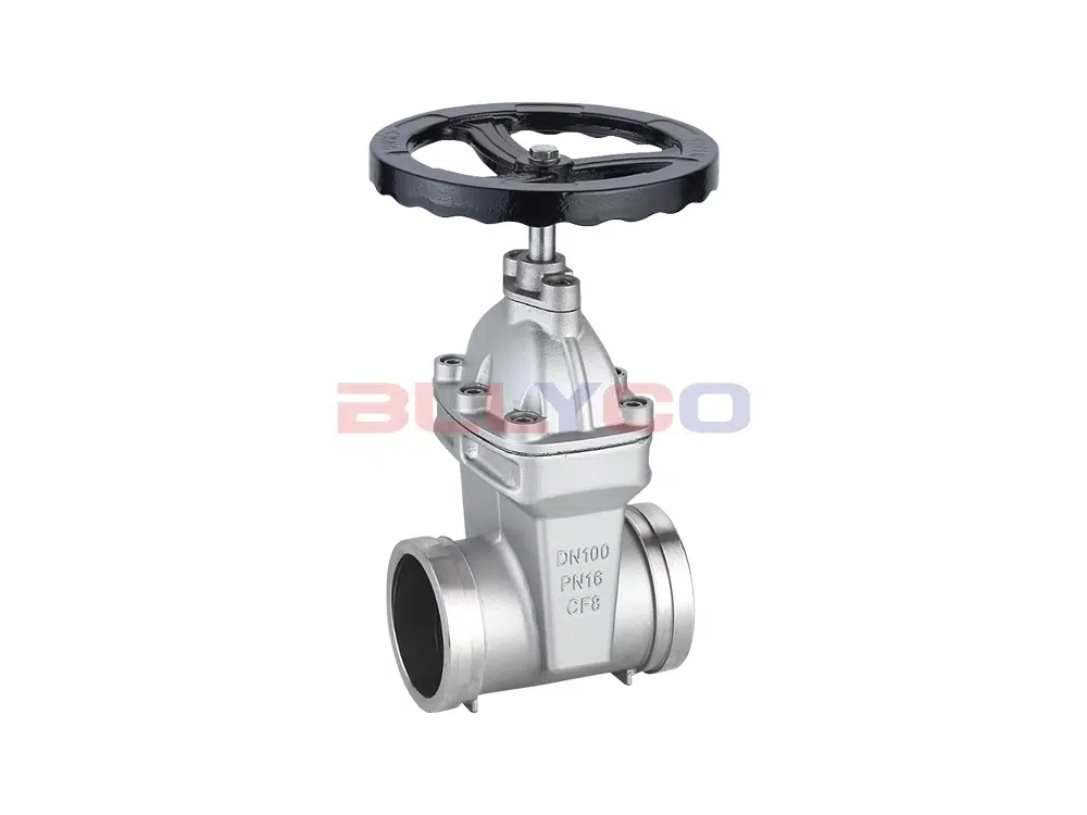 304不锈钢沟槽暗杆闸阀 Z85X-16P