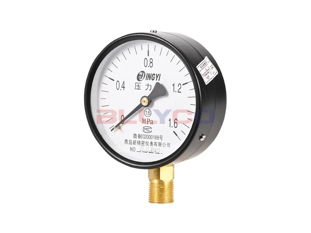 径向普通压力表 Y100系列