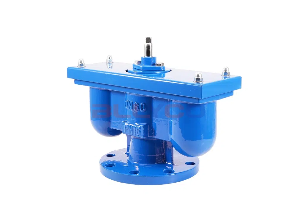 球墨铸铁双口法兰排气阀 QB2-16Q