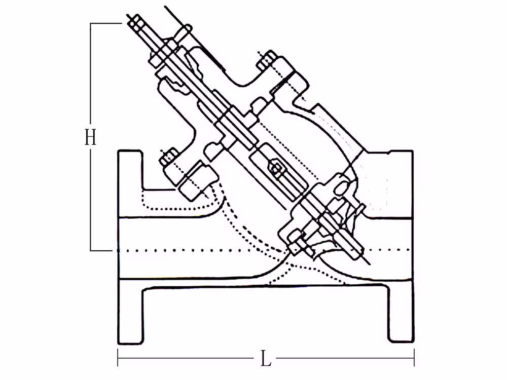 Ductile Iron Multifunctional 3-in-1 Check Valve JHL-16Q