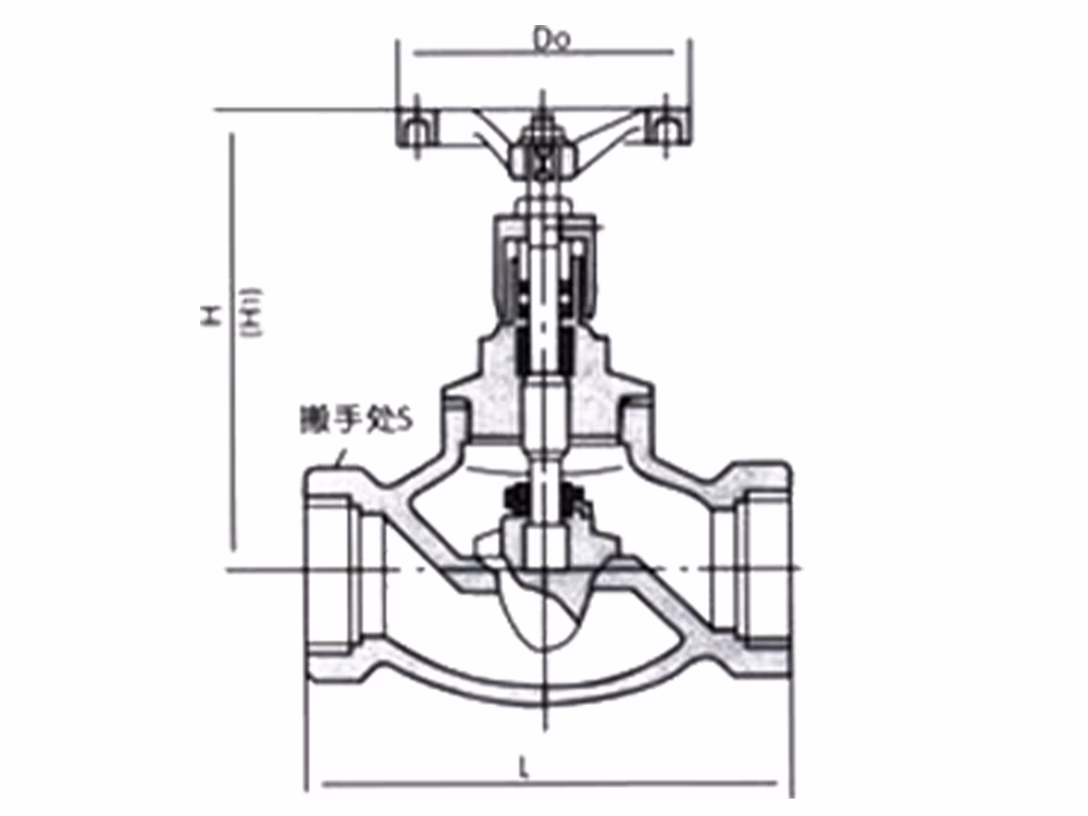 Cast Steel Manual Regulating Valve T10H-16C