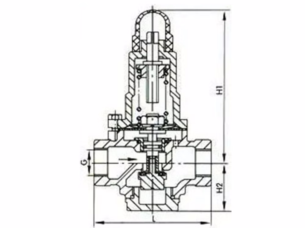 Ductile Iron Pressure Reducing and Stabilizing Valve Y110X-16Q