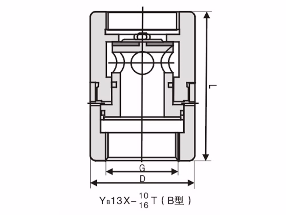 Brass Proportional Pressure Reducing Valve YB13X-16T